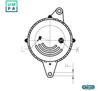 ALTERNATOR F 032 113 489 FOR MERCEDES-BENZ C-CLASS CLK/Convertible V-CLASS/Van