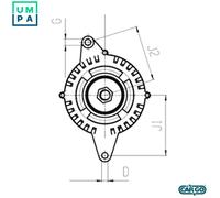 ALTERNATOR F 032 113 884 FOR MITSUBISHI VW TRANSPORTER/T5/Platform/Chassis/T4