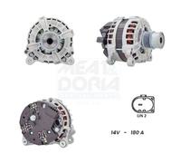 Alternator Fits AUDI A3 SEAT Alhambra SKODA Kodiaq VW Caddy IV 12-24 04E903015E