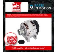 Alternator fits DACIA LOGAN Mk2 1.5D 2013 on 231000026R 7711497409 Febi Quality