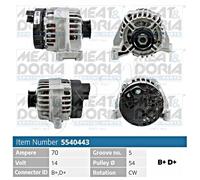 Alternator Fits FIAT Grande Punto Palio LANCIA Musa Y 1.1-1.4L 96-15 51859037