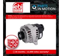 Alternator fits FIAT TIPO 356, 357 1.4 2015 on 843A1.000 51787196 51859041 Febi