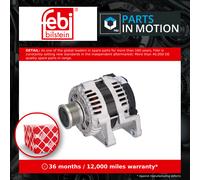 Alternator fits OPEL ASTRA J 1.6 2009 on Manual Transmission 01202235 013500577