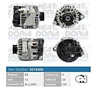 Alternator Fits SMART Cabrio City-Coupe Fortwo 0.8L 99-07 111548002