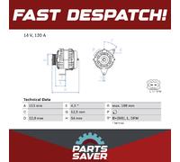 BOSCH 0 986 080 370 Alternator
