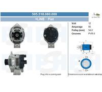 Alternator for FIAT PEUGEOT:BOXER Bus,BOXER Van,DUCATO Bus,DUCATO Van 57054C