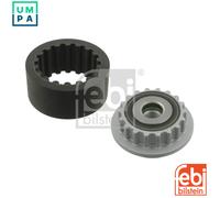 febi bilstein 30816 Alternator Overrun Pulley with coupling, for alternator and air conditioning compressor, pack of one