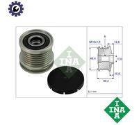 INA 535 0001 10 Alternator clutch pulley