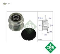 ALTERNATOR FREEWHEEL CLUTCH 535 0005 10 FOR SKODA VW AUDI A4/S4 A6/S6 2.0L 4cyl