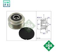 INA 535 0034 10 Alternator Freewheel Clutch