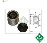 INA 535 0036 10 Alternator Freewheel Clutch