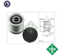 INA 535 0038 10 Alternator Freewheel Clutch