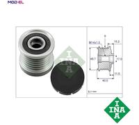 INA 535 0038 10 Alternator Freewheel Clutch