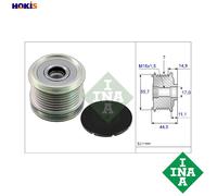 Alternator clutch pulley 535 0042 10 INA for MERCEDES-BENZ CLK C-CLASS E-CLASS