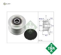 Alternator clutch pulley 535 0052 10 INA for VW VOLVO