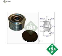 Ina Alternator Freewheel Clutch 535006910 – for Mercedes-Benz OM900.913 4.2L 4cyl & Atego