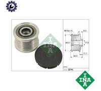 Overrunning Alternator Pulley fits BMW Z4 E85 2.0 05 to 09 N46B20B Clutch INA