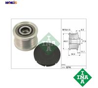 Overrunning Alternator Pulley fits BMW Z4 E85 2.0 05 to 09 N46B20B Clutch INA