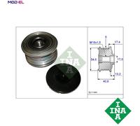 INA 535 0109 10 Alternator Freewheel Clutch