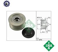INA 535 0115 10 Alternator Freewheel Clutch