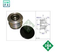 INA 535 0121 10 Alternator Freewheel Clutch