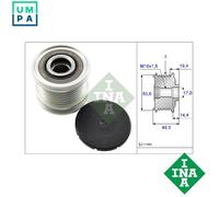 Alternator clutch pulley 535 0140 10 INA for MERCEDES-BENZ JEEP CHRYSLER