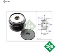 Ina Overrunning Alternator Pulley – Fits Jeep Cherokee KJ 2.8D (2002–2008) – 535017410