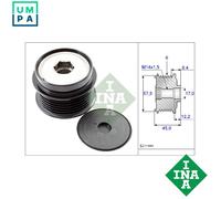 Ina Overrunning Alternator Pulley – Fits Jeep Cherokee KJ 2.8D (2002–2008) – 535017410