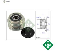 INA 535 0199 10 Alternator clutch pulley