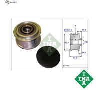 INA 535 0207 10 Alternator Freewheel Clutch