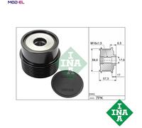 INA 535 0314 10 Alternator Freewheel Clutch