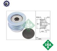 INA 535 0367 10 Alternator Freewheel Clutch