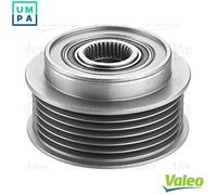 Valeo Alternator Freewheel Clutch 588107 - Clockwise Rotation - for AUDI A8 D2, A6 C5