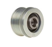 Overrunning Alternator Pulley fits BMW Z4 E85 2.0 05 to 09 N46B20B Clutch INA