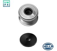 Alternator clutch pulley Clockwise rotation 9XU 358 038-351 HELLA for CITROËN
