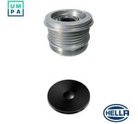 Alternator clutch pulley Clockwise rotation 9XU 358 039-231 HELLA for OPEL