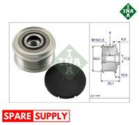 ALTERNATOR FREEWHEEL CLUTCH FOR ALFA ROMEO MITO INA 535 0063 10
