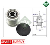 ALTERNATOR FREEWHEEL CLUTCH FOR CHRYSLER DODGE INA 535 0140 10