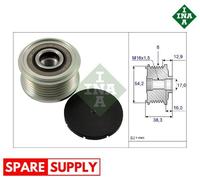 ALTERNATOR FREEWHEEL CLUTCH FOR CITROËN BERLINGO BOX BODY/MPV INA 535 0062 10