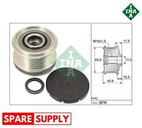 ALTERNATOR FREEWHEEL CLUTCH FOR DACIA DOKKER DUSTER LODGY LOGAN INA 535 0105 10