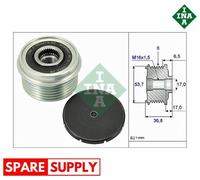 ALTERNATOR FREEWHEEL CLUTCH FOR FORD MONDEO INA 535 0074 10
