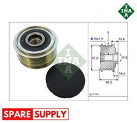 ALTERNATOR FREEWHEEL CLUTCH FOR HYUNDAI ACCENT AURA AVANTE INA 535 0187 10