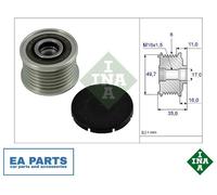 Ina Overrunning Alternator Pulley - Fits Mercedes S320 W220 3.2D 1999-2002 OM613.960