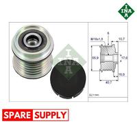ALTERNATOR FREEWHEEL CLUTCH FOR MITSUBISHI RENAULT VOLVO INA 535 0028 10