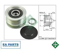 Overrunning Alternator Pulley fits RENAULT GRAND SCENIC Mk2 1.6 04 to 09 Clutch