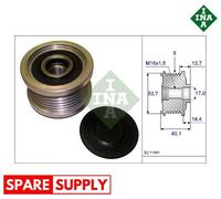 ALTERNATOR FREEWHEEL CLUTCH FOR OPEL ADAM ASTRA J CASCADA INA 535 0202 10