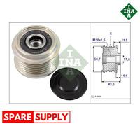 ALTERNATOR FREEWHEEL CLUTCH FOR OPEL ASTRA J INA 535 0227 10