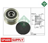 ALTERNATOR FREEWHEEL CLUTCH FOR PORSCHE 911 BOXSTER INA 535 0025 10