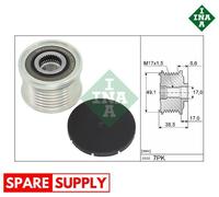 ALTERNATOR FREEWHEEL CLUTCH FOR RENAULT CAPTUR CLIO DUSTER INA 535 0344 10