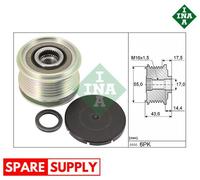 ALTERNATOR FREEWHEEL CLUTCH FOR RENAULT CAPTUR CLIO INA 535 0105 10